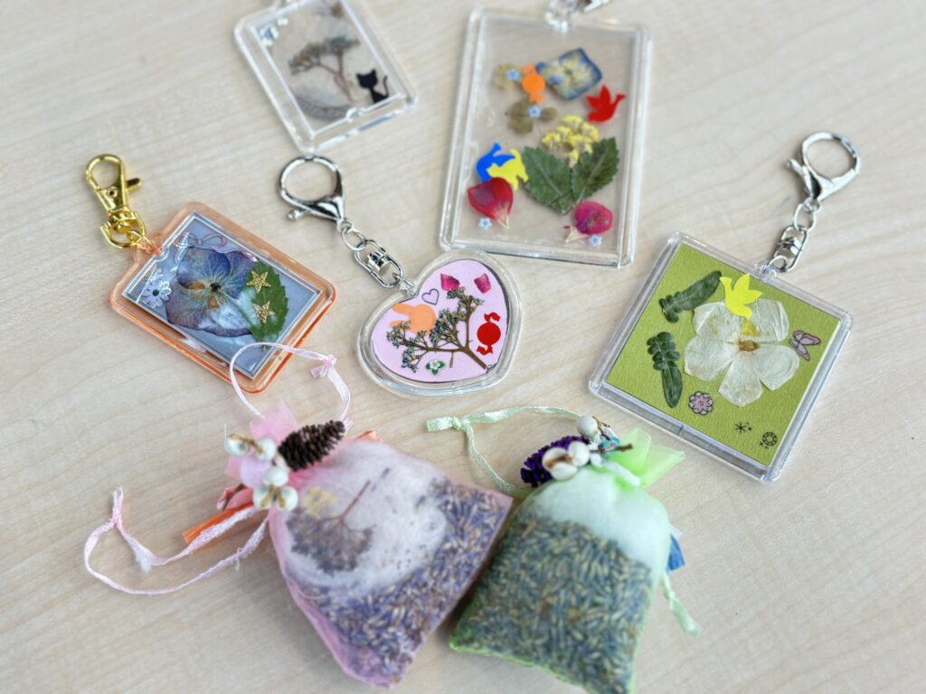わくわく花育体験の見本